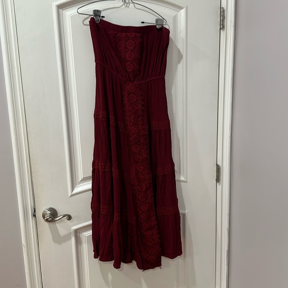 Justily strapless boho dress size XL - Picture 1 of 12